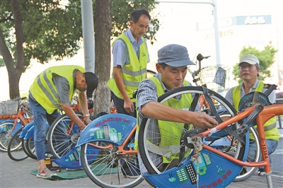 宁波已累计建成1400余个公共自行车标准网点