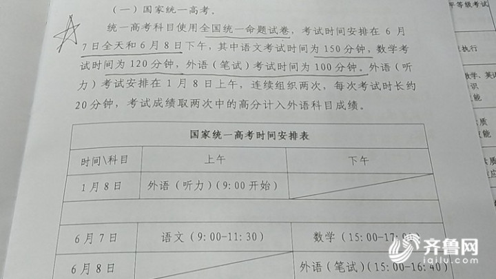 取消文理综, 实行等级分数转换 山东新高考四大变化了解下