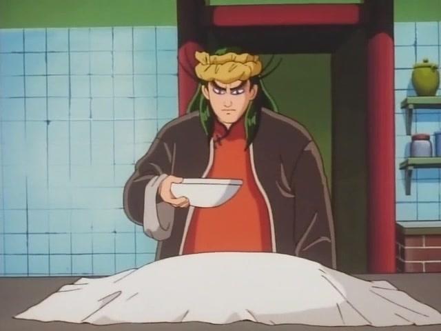 打开 打开 饺子大赛前,及第师父做了一道参赛的作品: 凤凰翡翠饺子