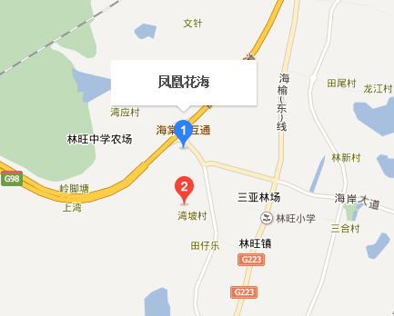 地址:三亚市海棠湾镇落根田洋 交通:自驾车:环岛高速(g98)海棠湾林旺