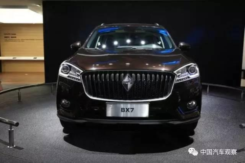 繼bx7之後,寶沃汽車於今年3月下旬推出緊湊型suv bx5,這臺新增的1.