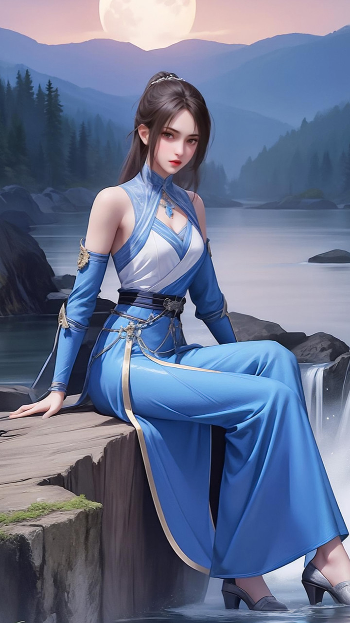 国漫女神AI精选手机壁纸分享: 《画江湖之不良人》姬如雪(剧名《画江湖之不良人》)