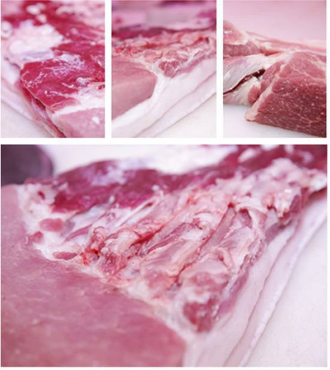 ▽▽ 回原肉品是该公司在中华名猪和世界名猪的基础上,经过数年精心