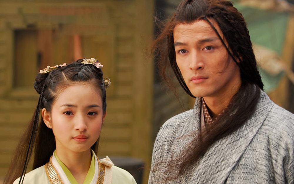 胡歌演的郭靖,林依晨演的黄蓉,他们的cp感是公认的好.