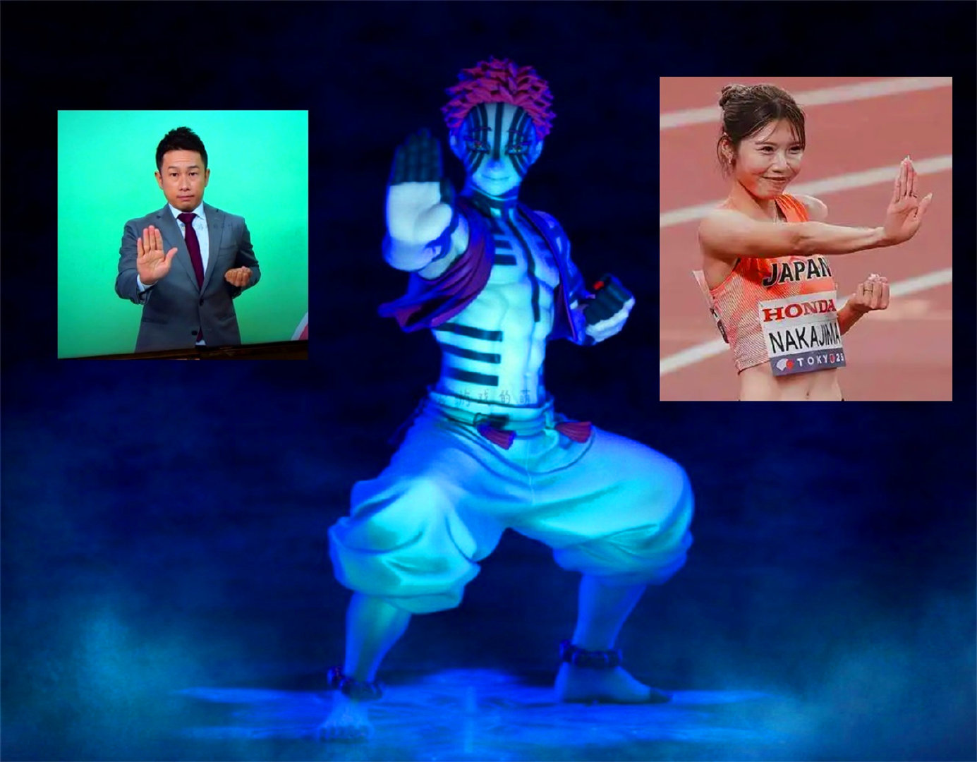 《鬼灭之刃》里出现过吗? 蝴蝶忍姿势在日本年轻人之间大流行