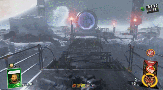 《使命召唤13: 无限战争》DLC演示 传送门+小怪兽 对抗难度升级!