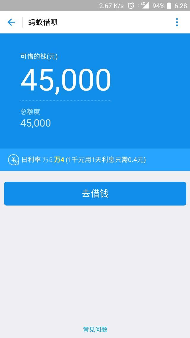 支付宝蚂蚁借呗额度有25000的都是什么人?