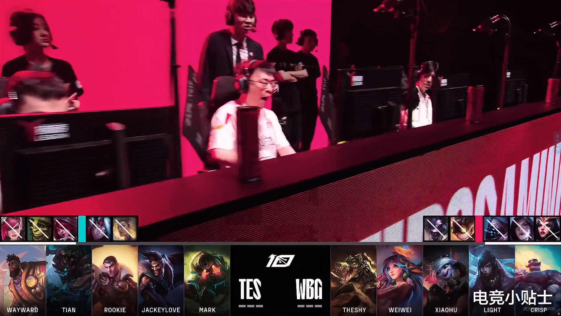 LOL-LPL: 小虎超神小炮决胜局完美发挥, WBG 3-2击败TES晋级下一轮