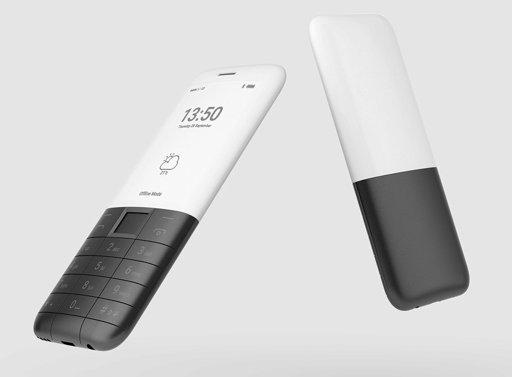 诺基亚极简主义手机概念图流出, 售价500元以内, 你会考虑买单吗?