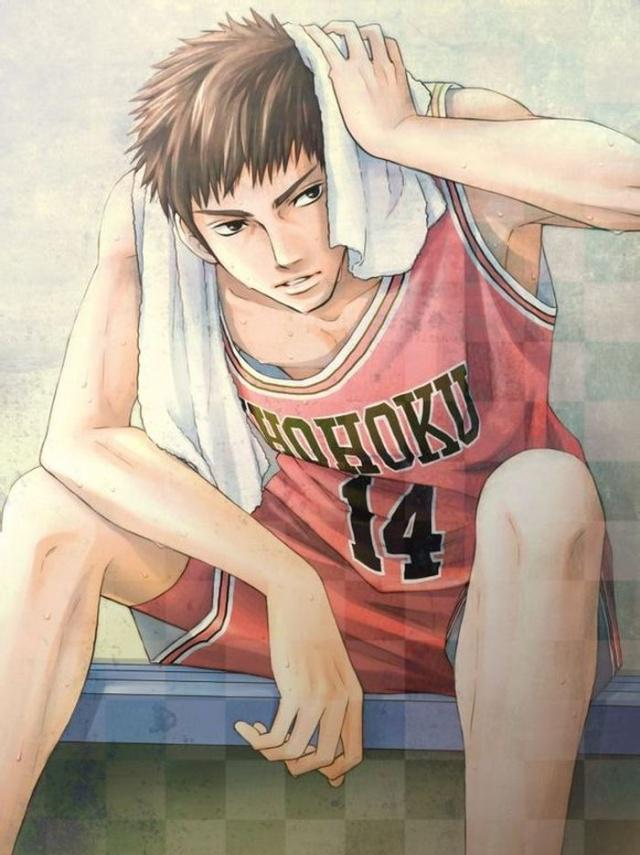 灌篮高手中的6大男神 流川枫是白马王子 阿牧是欧美风格 全网搜