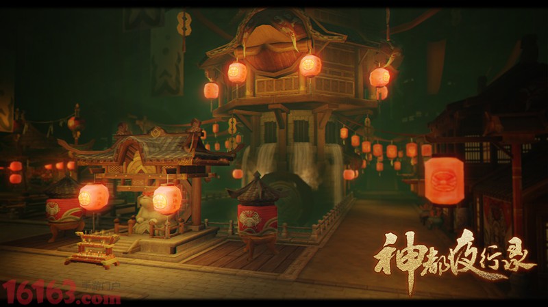 洛阳有妖市 月夜闻鬼吟: 神都夜行录妖市场景曝光