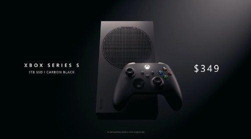 微软发布Xbox Series S黑色版主机