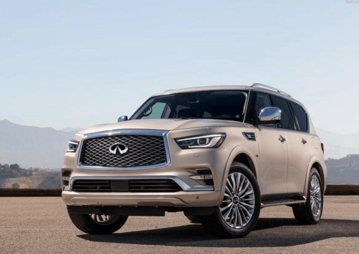 2018款英菲尼迪qx80, 7座豪華混動suv, 動能配置全面升級