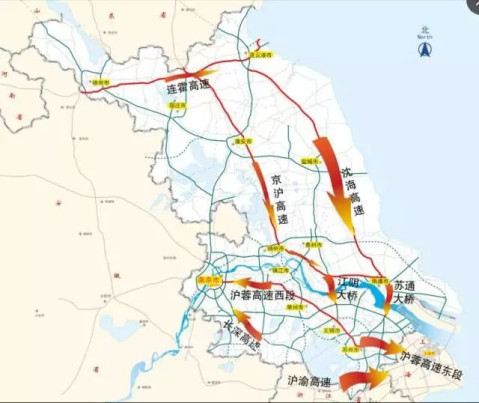 熱門線路 假日期間,熱門線路集中在 g42滬蓉高速,g2京滬高速 等主要