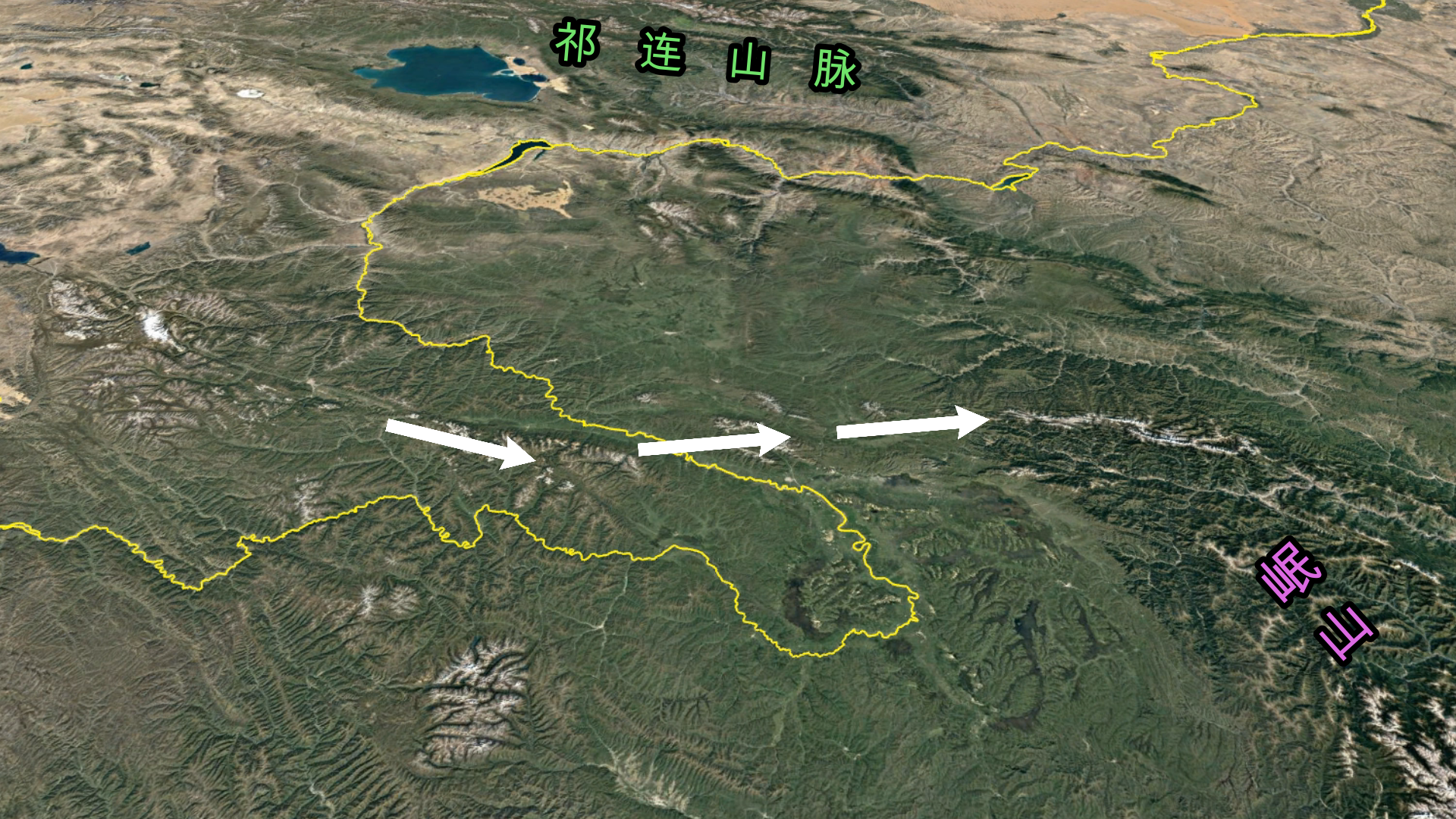 秦岭与昆仑山, 距离有多近, 到底是否相连