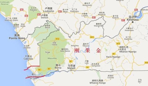 刚果金地图高清版大图,刚果金,刚果金_大山谷图库