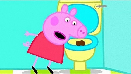 打开 犯二艾莎亲子教室: 娃娃给放在马桶冰桶里洗澡 打开 小猪佩奇