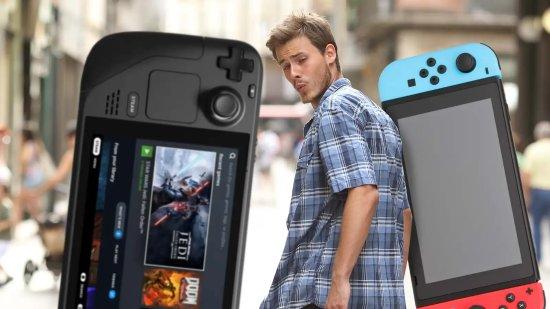 外媒：SteamDeck太强大 很难再回去玩Switch了