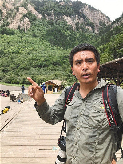 "九寨精神, 就是不放弃的劲头"