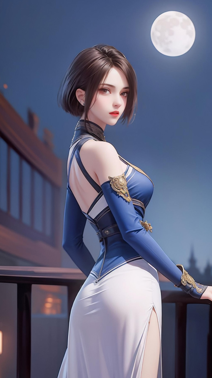 国漫女神AI精选手机壁纸分享: 《画江湖之不良人》姬如雪(剧名《画江湖之不良人》)