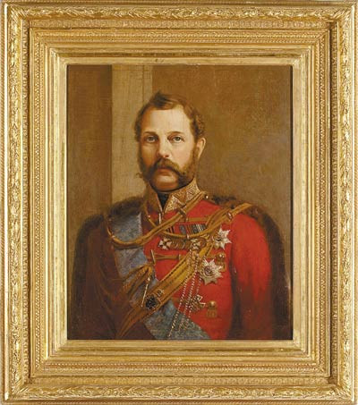 《彼得大帝审问王子阿列克谢》