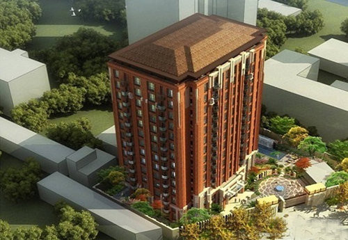 海润紫玉公馆位于海淀北洼路西里23号院,项目为1栋14层的2梯4户塔楼,1