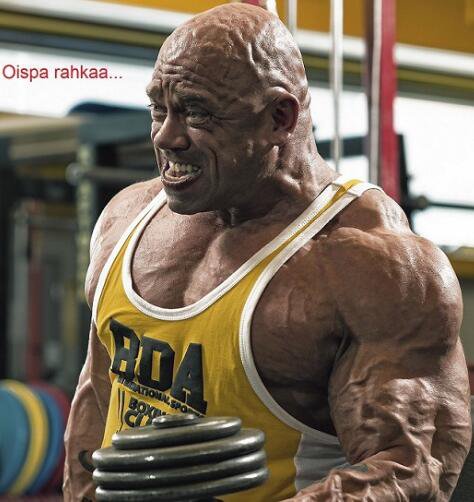 这位健身达人把自己练成了"石头人"