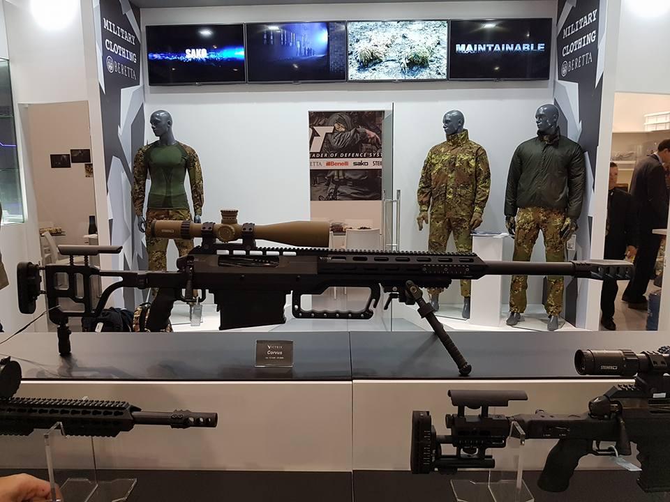 意大利推出炫酷新反器材大狙 千米能爆头消音