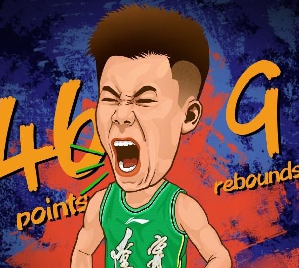 辽篮三叉戟齐发威,合砍46 23 19!