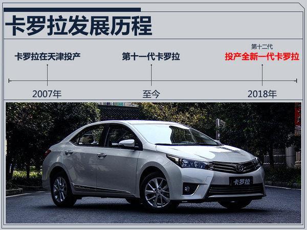 卡罗拉/RAV4等四车将迎大换代, 一汽丰田新工厂投产在即