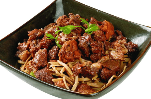 一道上海人常吃的黄花菜炖牛肉, 你有吃过这样的黄花菜么?