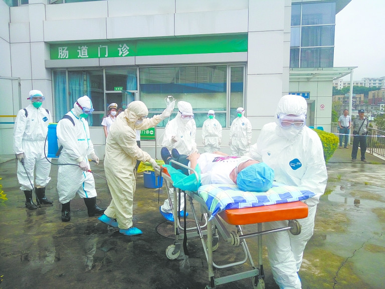 2017年卫生应急演练拉开序幕 提高突发自然灾