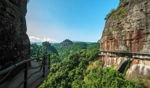 想和你,一起去五指山,帶你一起去高空棧道