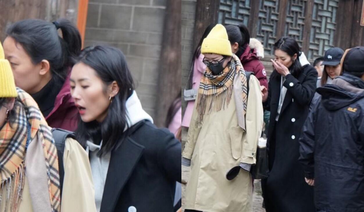 刘雯回老家开工, 走路哈气连天颜值依旧在线