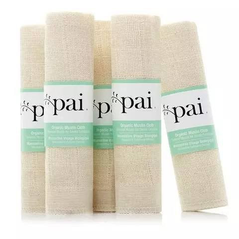organic muslin face cloth