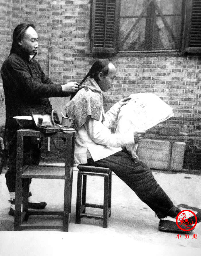 晚清老照片:娇弱的大小姐,收废纸的老汉_zzd_学生时代
